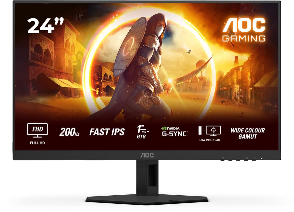 AOC 24G4HRE 23.8'' gaming monitor — afbeelding 1