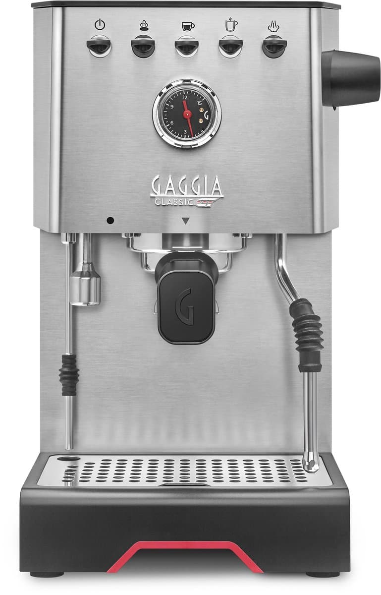 Gaggia Classic GT Pistonmachine - 15bar - RVS — afbeelding 1