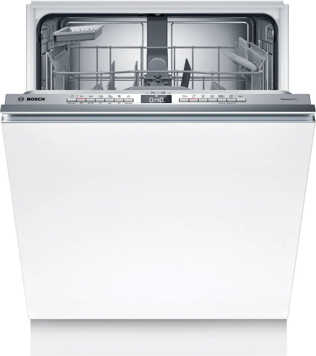 Bosch Serie 4 , Volledig geïntegreerde vaatwasser, 60 cm, VarioScharnier (o.a. geschikt voor IKEA-keukens), SMH4EAX28E — afbeelding 1