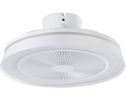 EGLO Vallonia Plafondventilator met lamp - Ø 48 cm - 3 snelheden - Instelbaar wit licht - RGB - Dimbaar - DC energy saving - Wit