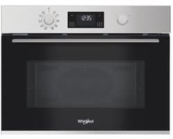 Whirlpool MBP A540 X Zwart, Roestvrijstaal Combinatiemagnetron Ingebouwd 40 l 900 W