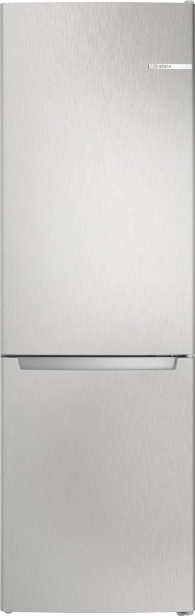 Bosch KGN36NLEA - Serie 2 -Koelkast - Koel-vriescombinatie - Total No Frost: Nooit meer ontdooien - PerfectFit zet je koelkast strak tegen de wand of in een nis -Led verlichting - RVS — afbeelding 1