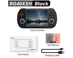 DeltaMerch Spelcomputer - Game Console - Gaming - 5000+ Games - 64 GB - WIFI & Bluetooth - Mini-HDMI - Ook voor onderweg - Zwart