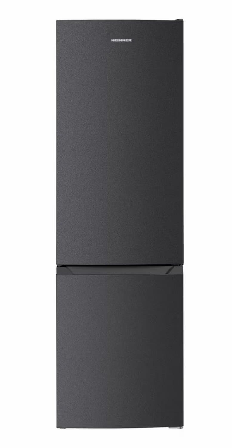 Heinner HC-HM315INVDGD Koel-vriescombinatie – 315 L – Inverter Compressor – Energieklasse D – Elektronische Bediening – Super Freeze – Vingerafdrukbestendige Afwerking – Antracietgrijs – 5 Jaar Garantie — afbeelding 1