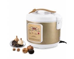 Veya Zwarte knoflookfermentatievat - Yoghurtmachine - Yoghurt maker - Knoflook fermenteren - 6 Liter - Energiezuinig - 90 W
