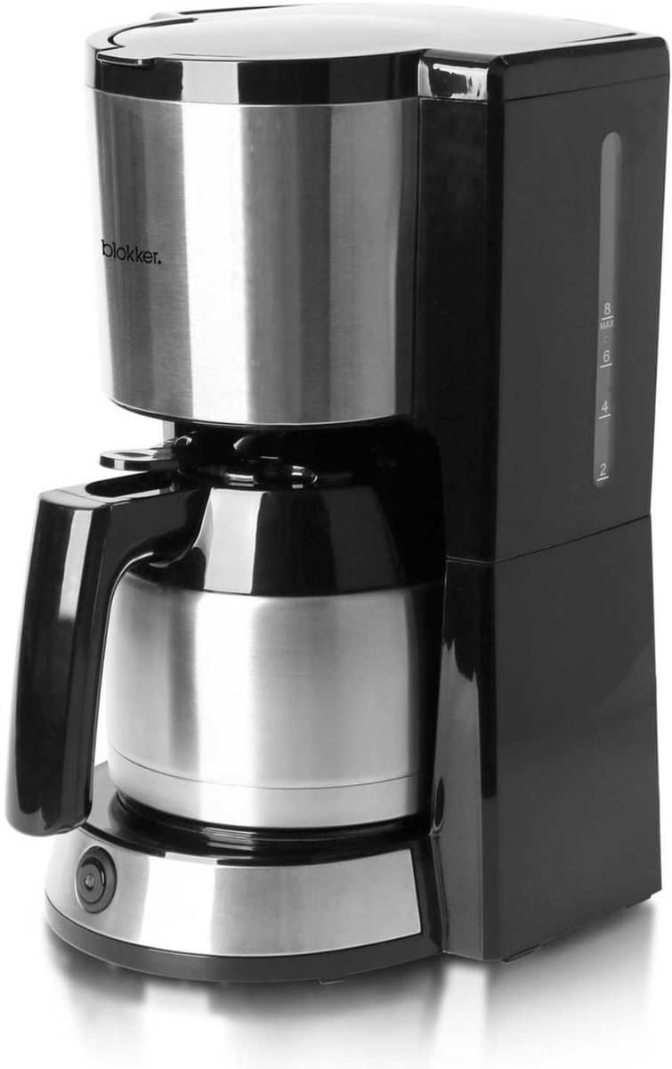 Koffiezetapparaat met Thermoskan - Filterkoffiemachine - inclusief Thermoskan - Koffiezetmachine - Koffieapparaat - Koffie Maker - Filterkoffiezetapparaat - 1 Liter - 1000 W — afbeelding 1