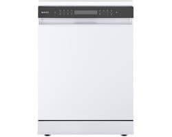 Wiggo WD-F6148B(W) - Vrijstaande Vaatwasser - 60cm - 14 Couverts - 6 wasprogramma's - Energielabel B - 5 jaar garantie - Wit