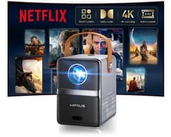 Beamer Full HD - 1920 x 1080 Resolutie - 800 ANSI Lumen - DLP Technologie - Draagbaar - Voor Thuisbioscoop