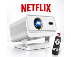 XGODY N4 - Smart Beamer - Whale TV - 1080P - 800 ANSI - 4K-decodering