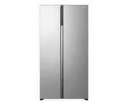 Heinner HSBS-HS544NFINVXE++ American Side-by-Side Koelkast – 544 L – Total No Frost – Inverter Compressor – Energieklasse E – Touchbediening met LED-display – Super Cooling – Super Freeze – Fuzzy Mode – Open-deur Alarm – RVS-look – 5 Jaar Garantie