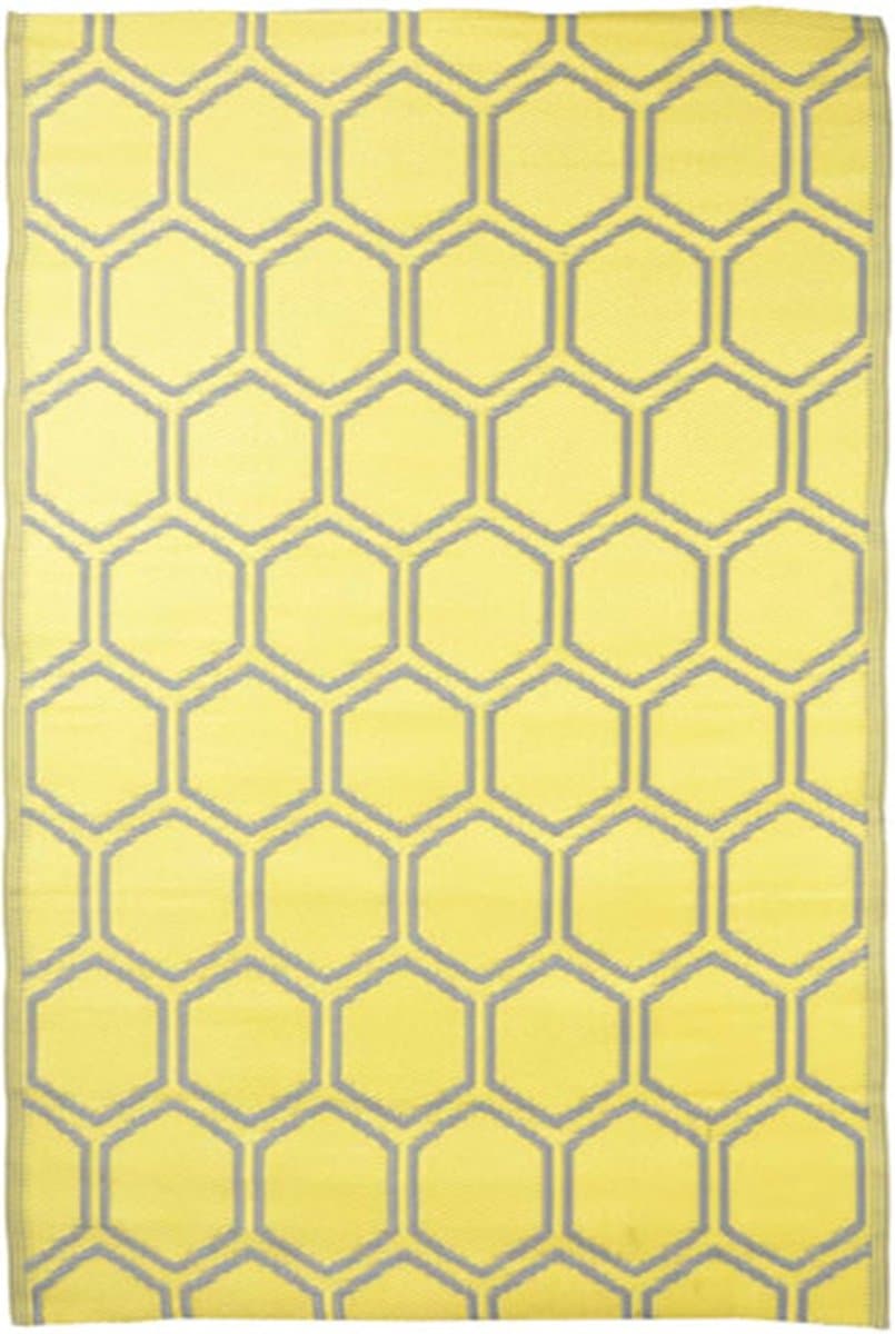 Esschert-Design-Buitenkleed-honingraat-182x122-cm — afbeelding 1