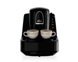 Arzum OKKA Elite Turks Koffiezetapparaat OK0040-2000 | Zwart/Chroom - 2 kopjes - Aanpasbare temperatuur - Volautomatisch - 710W