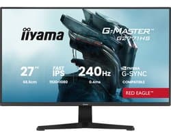 iiyama G-Master G2771HS-B1 Red Eagle - 27 inch - Full HD - IPS - 240 Hz - G-Sync compatible