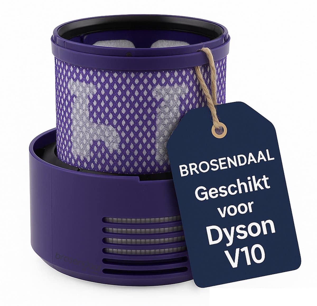 Brosendaal Filter geschikt voor Dyson Cyclone V10 stofzuiger filter - SV12 | SV27 - Wasbaar en Herbruikbaar — afbeelding 1