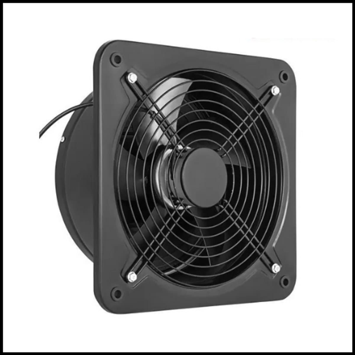 Industriële Ventilatie Afzuigventilator 12 inch – 2800 RPM – 2850 m³/h Luchtverplaatsing – Stille & Krachtige Extractor – Voor Werkplaats, Restaurant & Magazijn — afbeelding 1