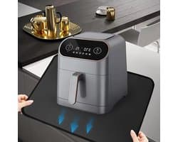 Candala Hittebestendige onderlegger 60 x 40 cm van glasvezel met siliconencoating voor keukenwerkbladen, beschermt tegen hitte tot 500 °C, antislip en waterdicht, luchtfriteuses, koffiezetapparaten,