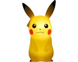 Teknofun Pokémon - LED Nachtlamp - Pikachu - 15 cm - 2 lichtstanden