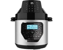 Multifunctionele Airfryer en Keukenmachine met Weegschaal - 6 Liter, Programmeerbaar, 24 Uur, Verstelbare Temperatuur