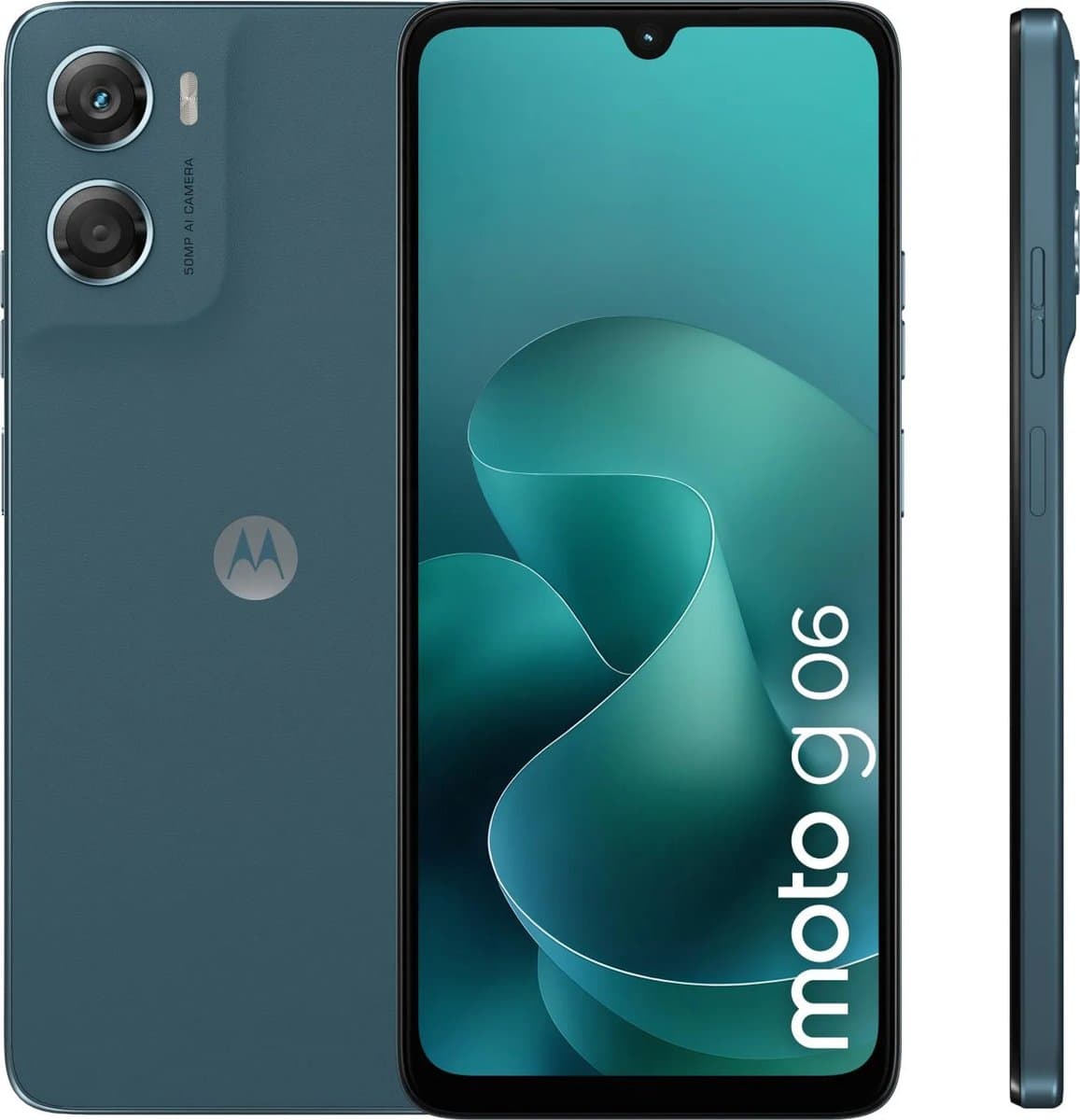 Motorola - Moto G06 - 256GB - Blauw — afbeelding 1