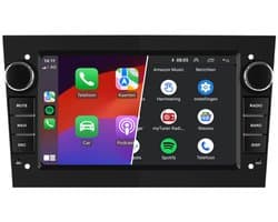 Carplay autoradio geschikt voor Opel Corsa Astra Meriva Zafira | 2001 t/m 2013 | Android 13 | Draadloos Apple Carplay & Android Auto | 2GB + 64GB | Denago | 2001 2002 2003 2004 2005 2006 2007 2008 2009 2010 2011 2012 2013 | Bluetooth & Wifi