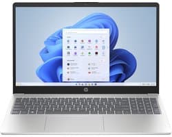 HP 15-fc0625nd AMD Ryzen™ 5 7520U Laptop 39,6 cm (15.6") Full HD 8 GB LPDDR5-SDRAM 512 GB SSD Wi-Fi 6 (802.11ax) Windows 11 Home Zilver QWERTY
