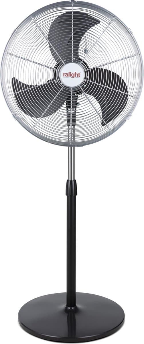 Ralight - Statiefventilator 45cm - Chroom Extra Stevig — afbeelding 1