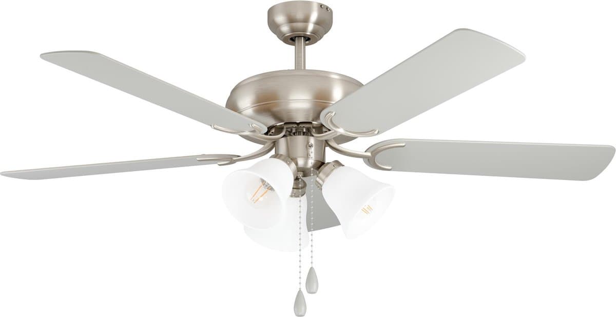 EGLO Las Palmas Plafondlamp met ventilator - 132cm - AC longer life - Grijs — afbeelding 1