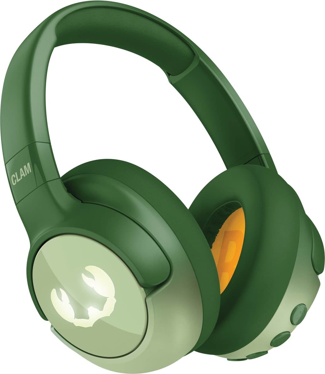 FRESH 'N REBEL Clam Junior Over-ear Draadloze hoofdtelefoon kinderen met Noise-cancelling Lucky Lizard — afbeelding 1