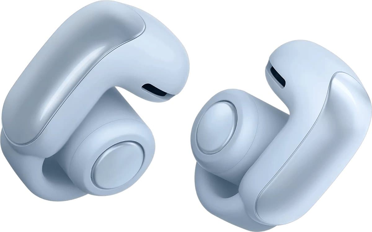 BOSE Ultra 881046-0030 Open-ear Draadloze oordopjes met Ruisonderdrukking Lichtblauw — afbeelding 1