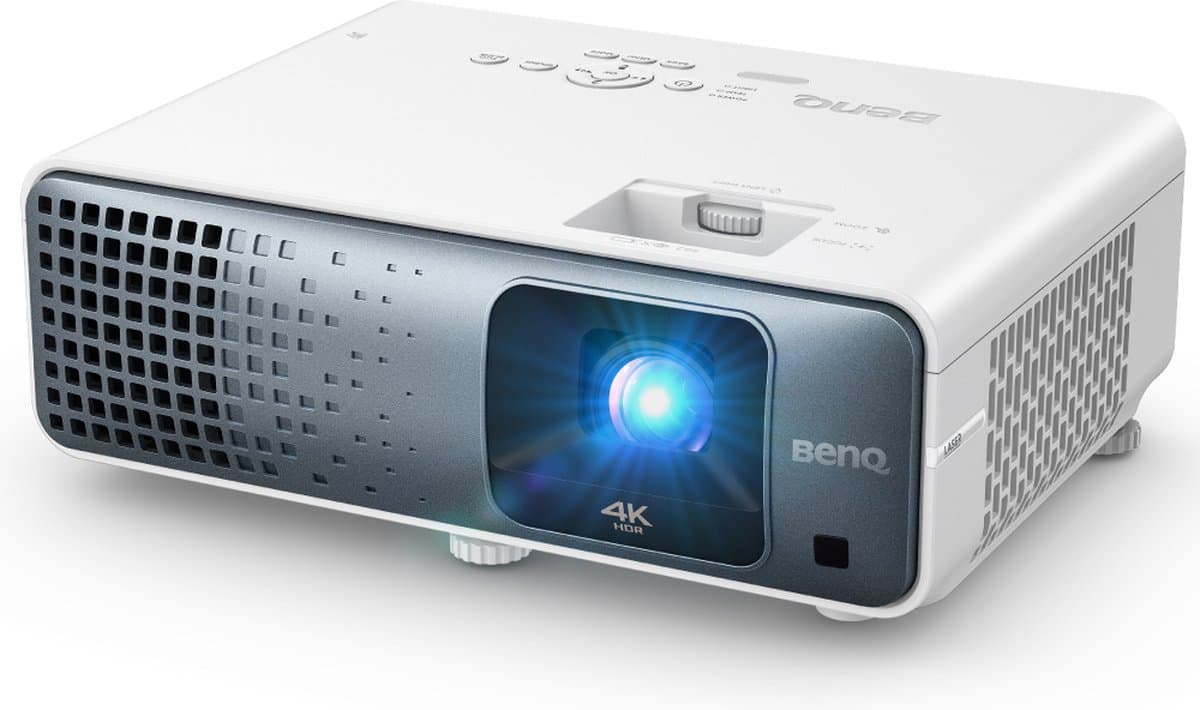 BenQ TK710 4K HDR Laser 3200 ANSI Lumen Film- en Gaming beamer - Projector - 4ms Reactietijd - 240Hz - HDR10 & HLG - ARC/eARC Ondersteuning - Verticale Lensverschuiving - 3D Keystone - 1,3x Zoom - HDR Game Modes - Geschikt voor PS5 en XBox — afbeelding 1
