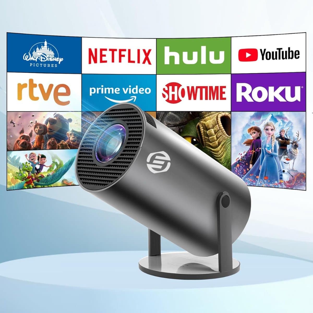 Equivera Mini Beamer - Draagbare Beamer - Beamer - Mini Beamer Projector - Projector - Mini Projector — afbeelding 1