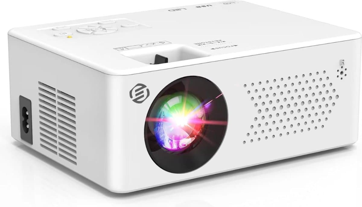 Equivera Mini Beamer - Draagbare Beamer - Beamer - Mini Beamer Projector - Projector - Mini Projector — afbeelding 1