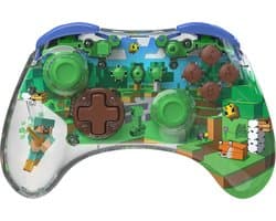 REALMz Draadloze Controller - LED - Minecraft Forest - Nintendo Switch