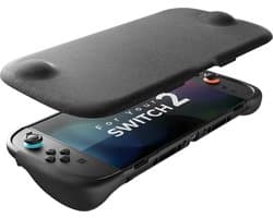 JSAUX EveryDay Case voor Nintendo Switch 2 - Afneembare Magnetische Travel Cover - Ergonomische Grip - Dock Compatible - Zwart - PC0123C