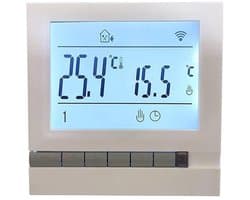 Centrale Verwarming Hub - Thermostaat Controller - Vloerverwarming Regelen - Tijdvertraging Functie - 3A - Wit