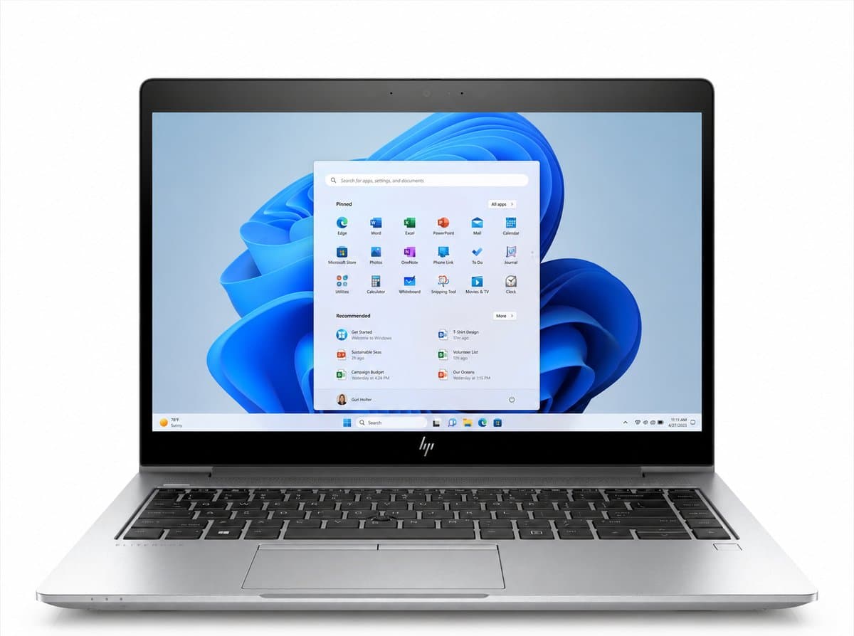 HP EliteBook 840 G6 - Intel Core i5-8250U - 8 GB - 256 GB SSD - 14.1 inch - Windows 11 - QWERTY — afbeelding 1