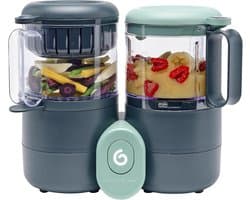 Nutribaby One Multifunctionele 4-in-1 Foodprocessor voor baby - stoomkoker-blender - Voedselvariatie - Zelfbereide potjes - Zacht en Snel Koken met Stoom