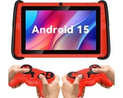 SnelShoppen - 7-inch Kindertablet voor Kinderen, Wifi-Tablet met 8GB RAM, Uitbreidbaar tot 512GB, Peuter Tablet-PC met Ouderlijk Toezicht en Sportwage