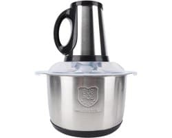 Keukenmachine - Voedselbereider - Eten Bereiden - Krachtige Koper Motor - 5L Kom - Zilver