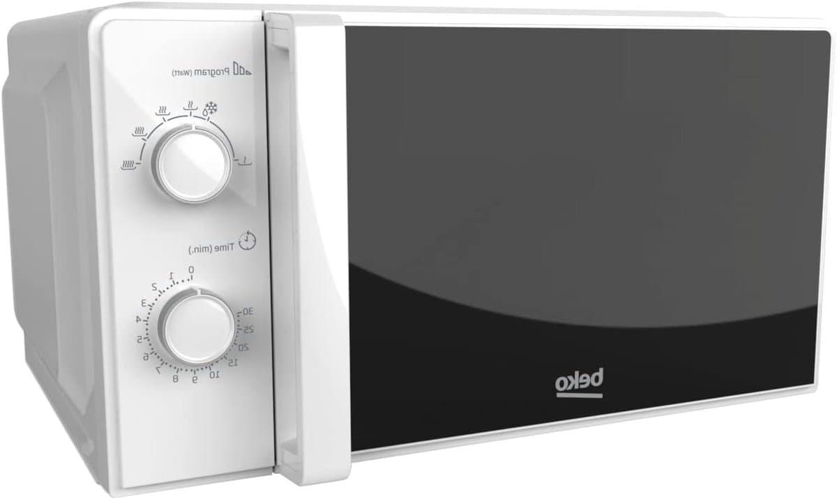 Magnetron - Oven Verwarming - Snel Eten Opwarmen - Compact Ontwerp - 20 Liter - Wit — afbeelding 1