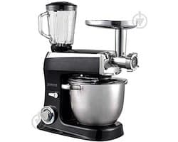 Keukenmachine - Mixer Robot - Bakken en Koken - Krachtige 1900W Motor - 6.5 L Kom - Zwart