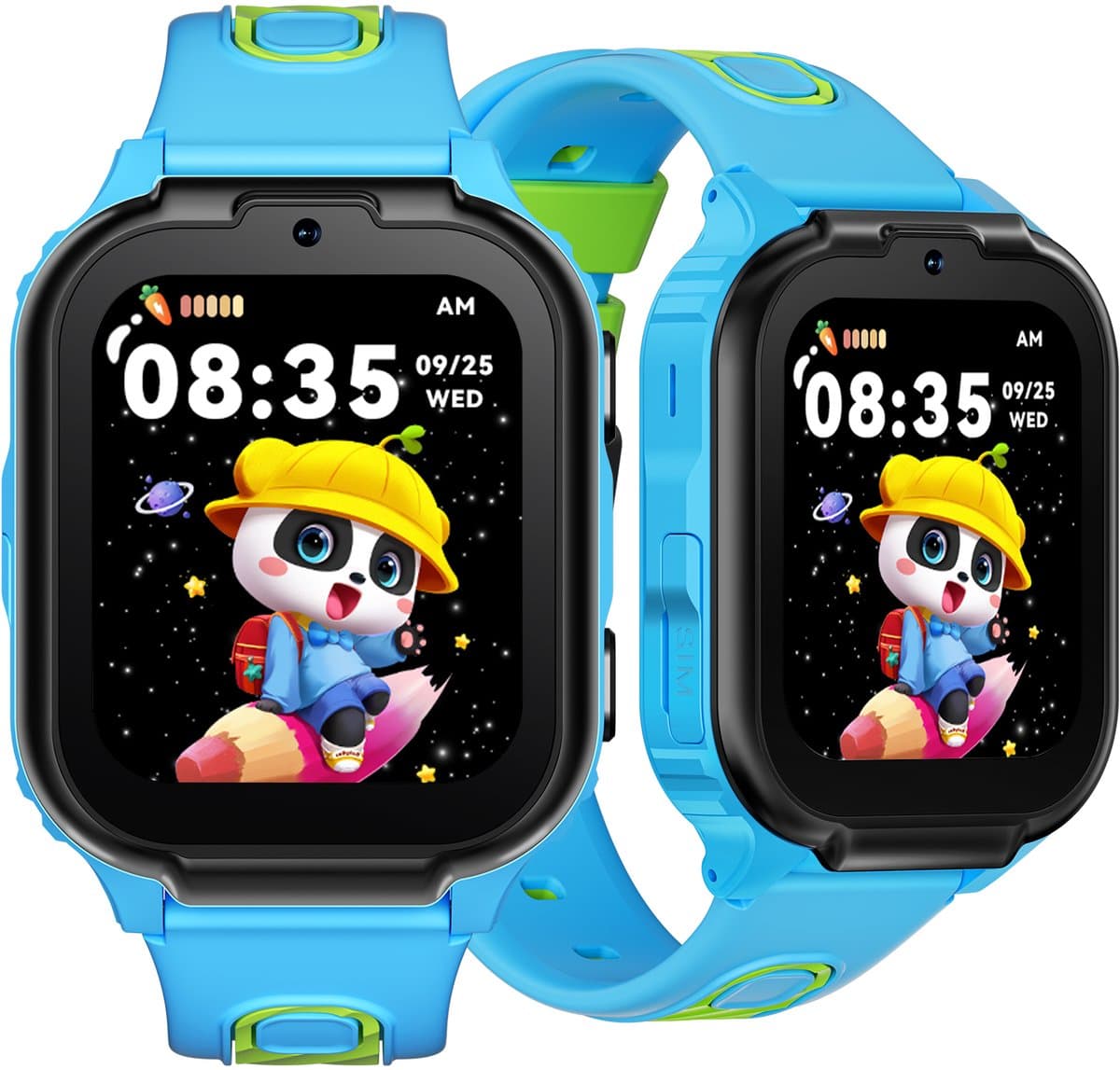 DOOGEE Anyscene S1 4G - GPS Horloge Kind - Smartwatch Kinderen - Video oproepen - Android OS - 1.83" IPS Scherm - 1GB+8GB - 800mAh - GPS/LBS/WiFi Locatie - Hartslag & Bloeddruk Monitor - IPX7 Waterdicht - Geschikt voor iPhone en Android - Blauw — afbeelding 1