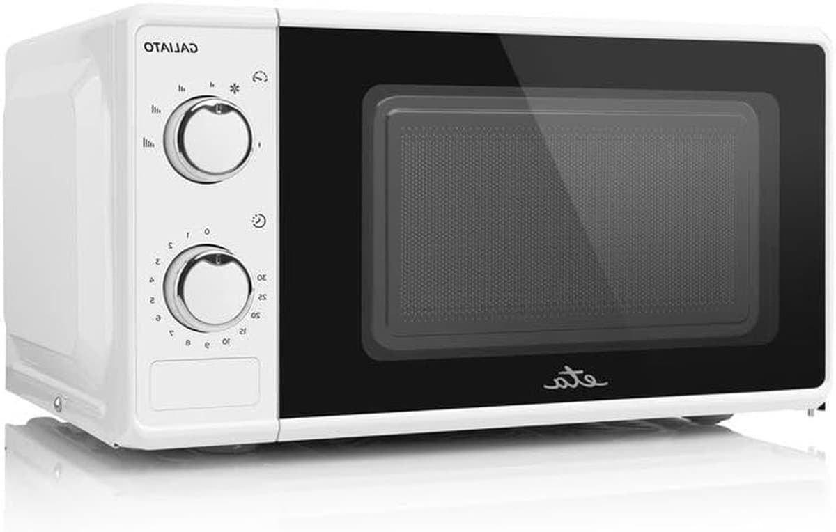 Magnetron - Oven Verwarming - Snel Eten Opwarmen - Gelijkmatige Verdeling - 17 Liter - Wit — afbeelding 1