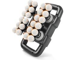 Massagepistool - 24 Koppen - Draadloos - Mini Massageapparaat voor Spierontspanning - Voor Nek, Rug en Benen