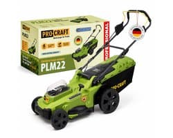 Procraft PLM22bb accu-grasmaaier 40 V ( 2x 20 V ) 430 mm borstelloos solo - zonder accu, zonder oplader