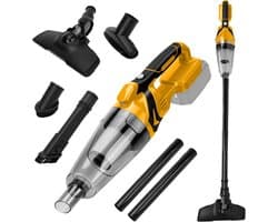 Draadloze Handstofzuiger 10000Pa - Compatibel met Dewalt 20V Batterij - 4 Opzetstukken - ShopVlot