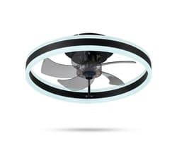 Archi LED Plafondventilator met Lamp – Ventilatie - 73W – 4800 Lumen – Dimbare Plafondlamp – Afstandsbediening – 50 cm