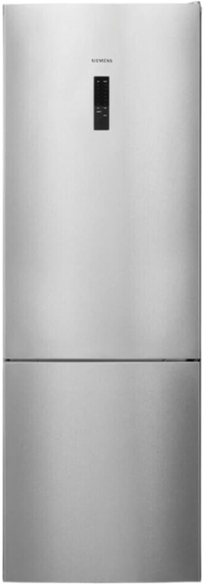 SIEMENS KG49NXIBF XXL staande koel-vriescombinatie iQ300, vrijstaande koelcombinatie met vriesvak onder 203 x 70 cm, 311 l koelen, 129 l vriezen, NoFrost, hyperFresh, flessenrek, roestvrij staal — afbeelding 1