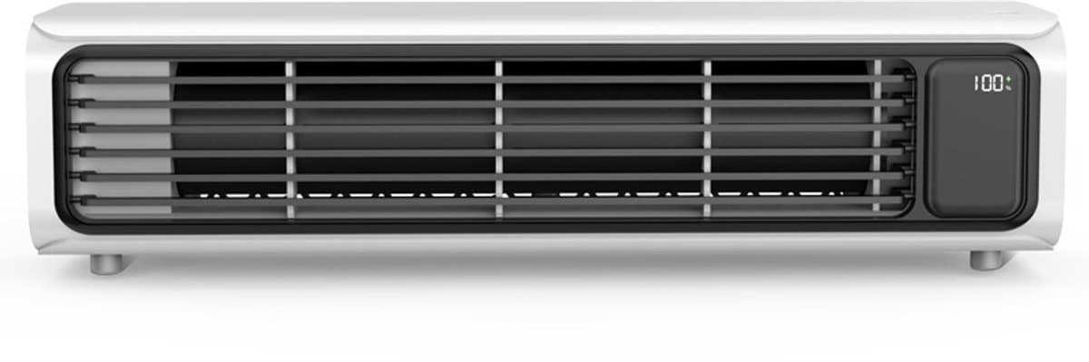 Luchtkoeler - Draagbare mini-split-airco – Draagbare airco zonder afvoerslang, wandgemonteerde airco-unit zonder luchtkanaal met afstandsbediening, stille ventilator met 3 snelheden voor auto, camper, kantoor, keuken en slaapkamer (wit) — afbeelding 1