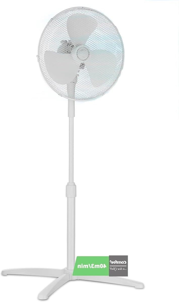 Staande Ventilator - Torenventilator - Ruimte Koelen - Brede Oscillatie - Verstelbaar - Wit — afbeelding 1